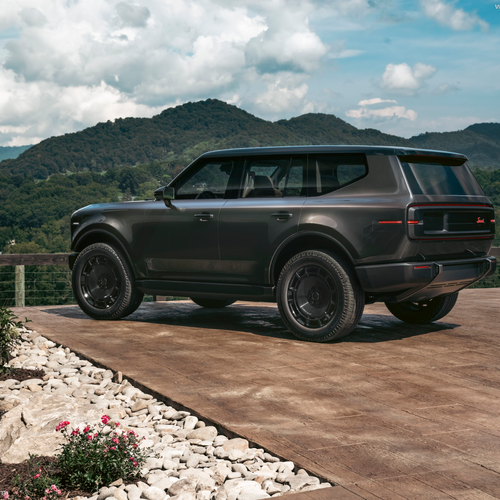 2026 Scout Motors Traveler Mountainside Concept Rear View